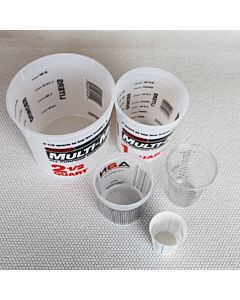 Plastic Mix + Measure cups