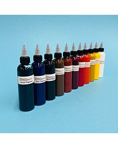 Pigment Kit PRO 4: 11 Colors in 4 oz Bottles