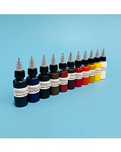 Pigment Kit: 11 Colors in 1 oz Bottle