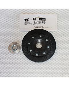 Grinding Disc Back-up Pad-5" - Reinforced Polyurethane 