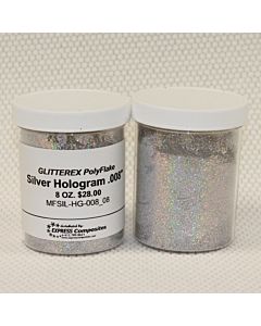 Silver Hologram PolyFlake