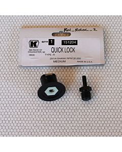 Quick Lock (ROLOCK Style) 1/4" Shaft