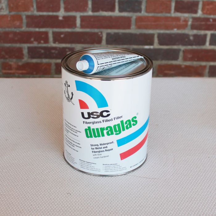 Duraglass Filler Putty Gallon + BPO Hardener